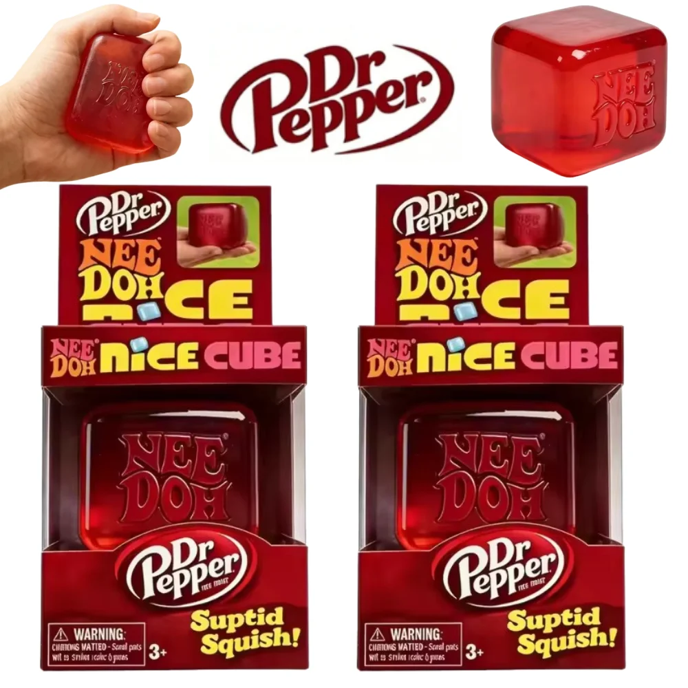 Fidget Cube Original - Dr Pepper X NeeDoh, cubo de