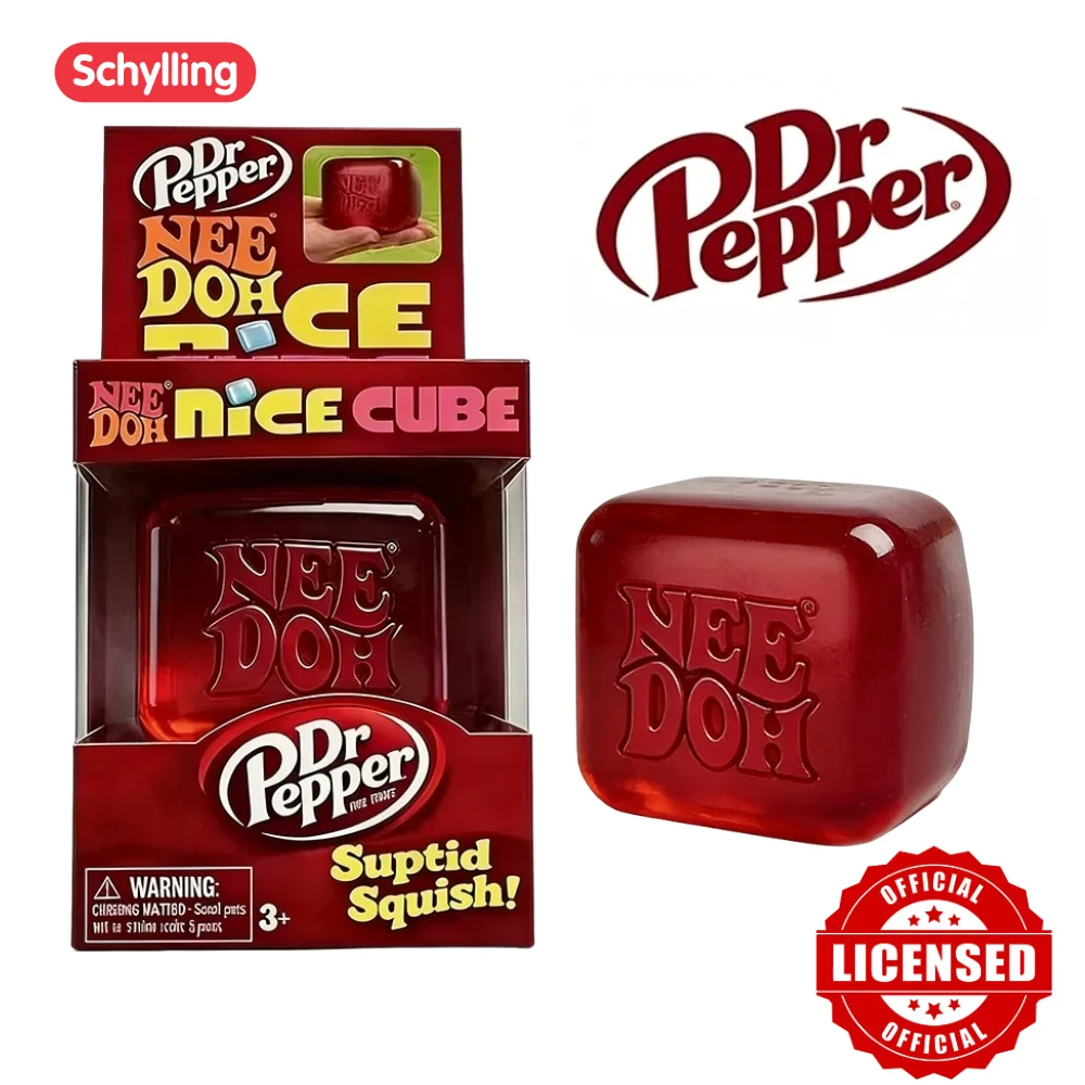 Dr Pepper X NeeDoh, cubo de ju - Fidget Cube Original reseña y precio