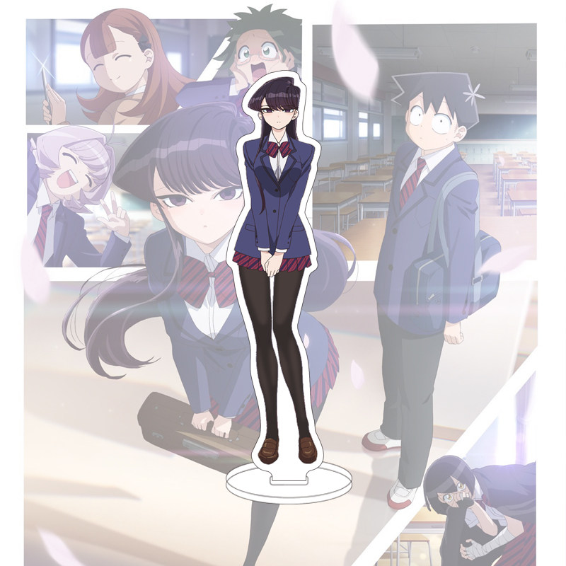 Figura de Anime de 16 cm, Komi - Figma Stand Set reseña y precio