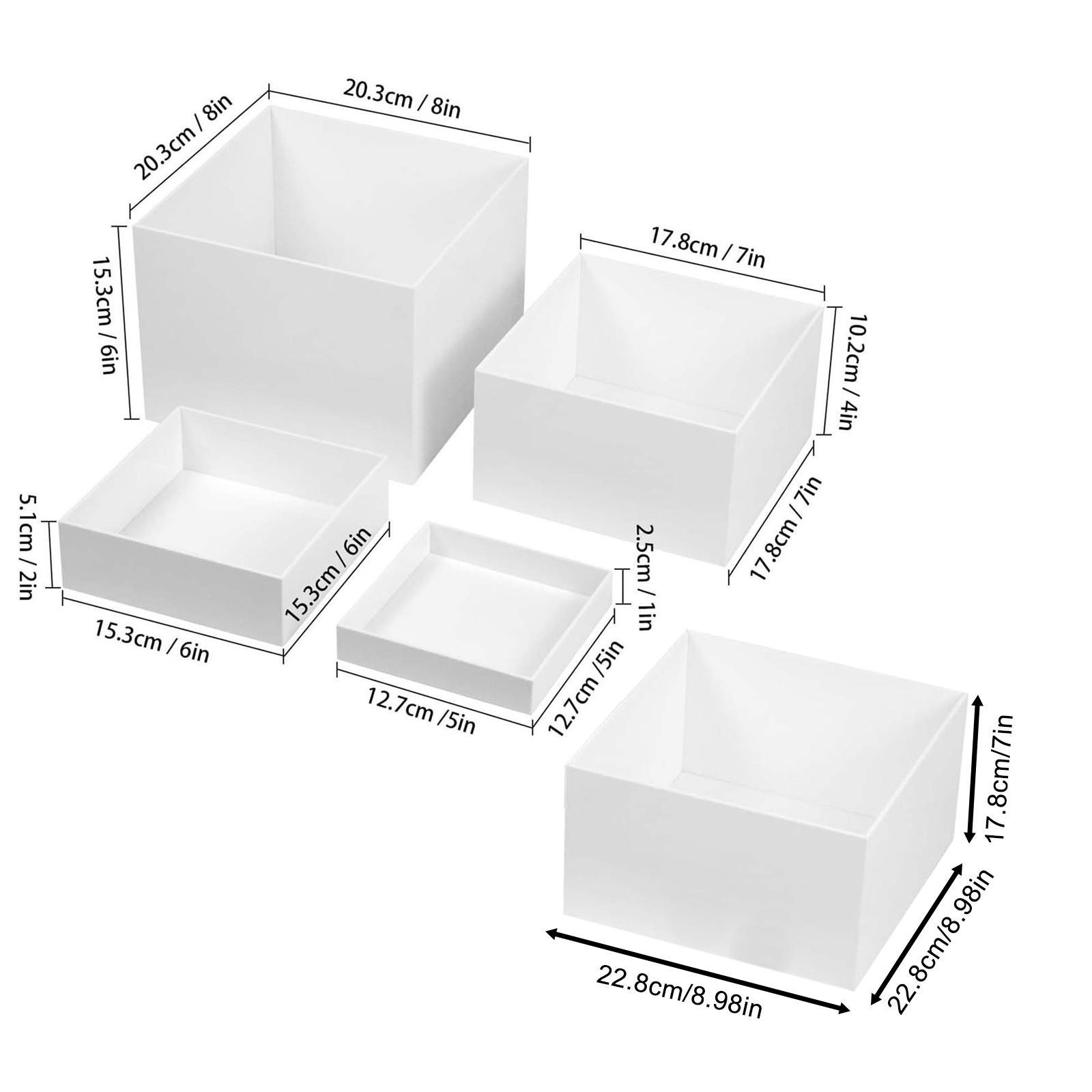 Soportes y elevadores apilable - Display Risers Set reseña y precio