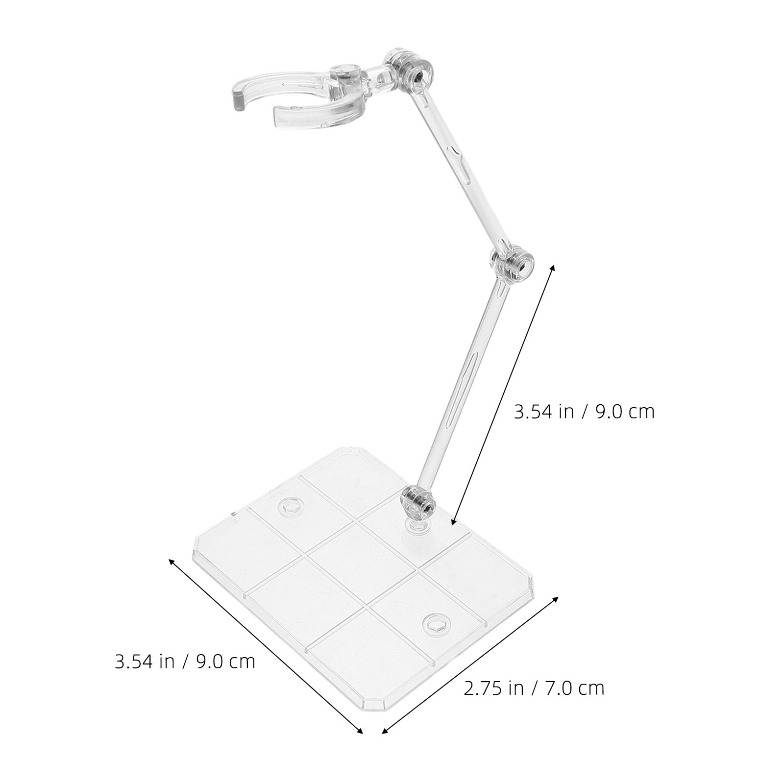 3 piezas de base transparente  - Action Figure Stand reseña y precio