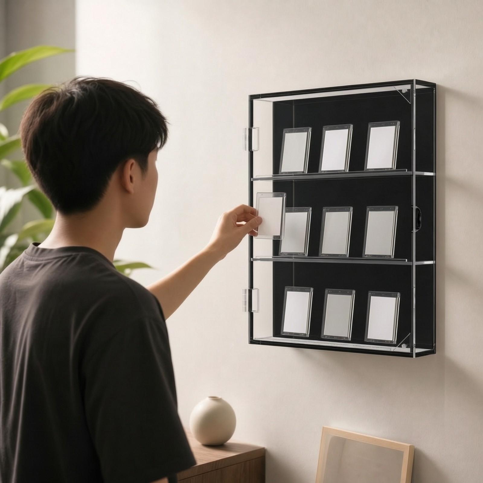 Vitrina de pared de acrílico c - Display Case Acrylic reseña y precio