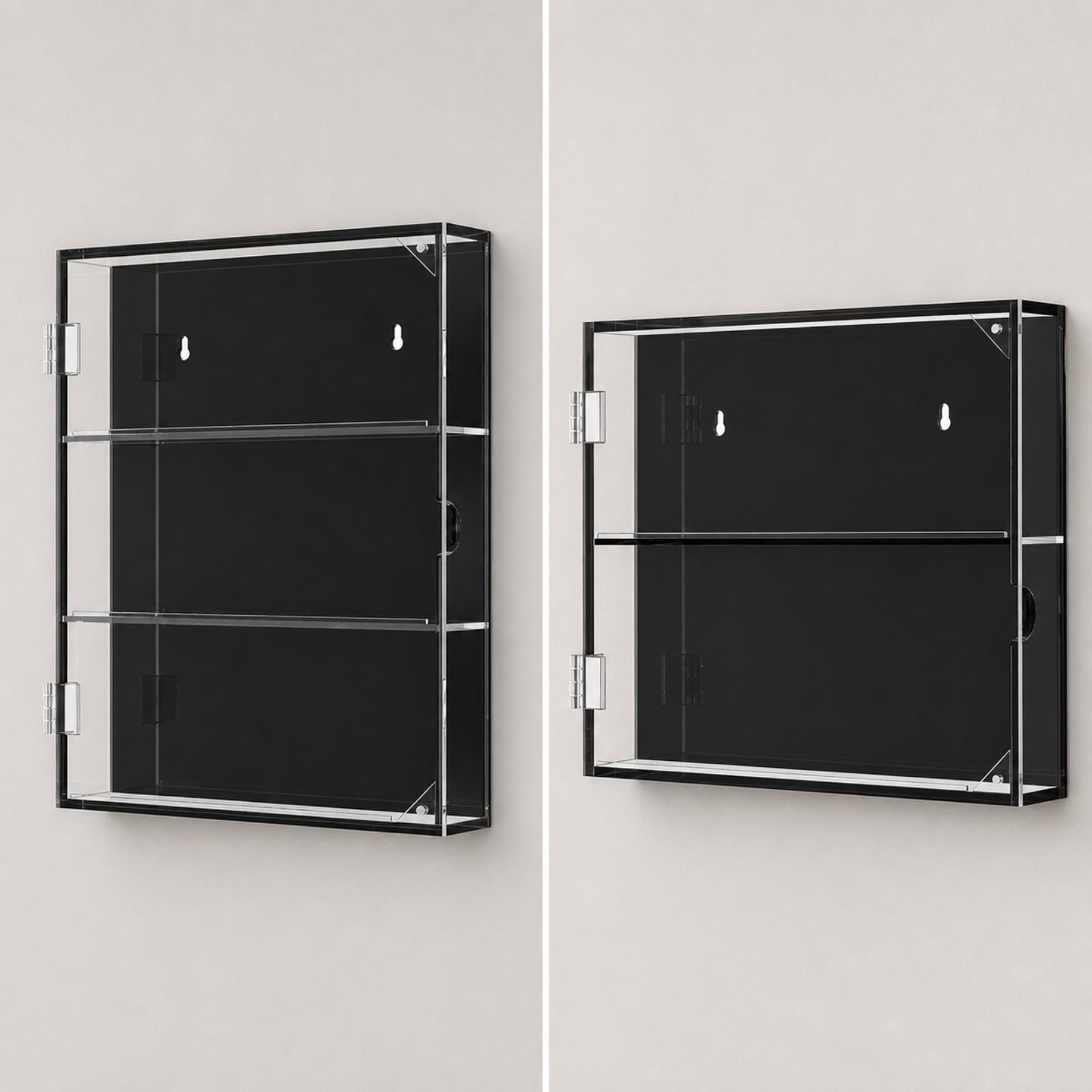 Vitrina de pared de acrílico c - Display Case Acrylic reseña y precio
