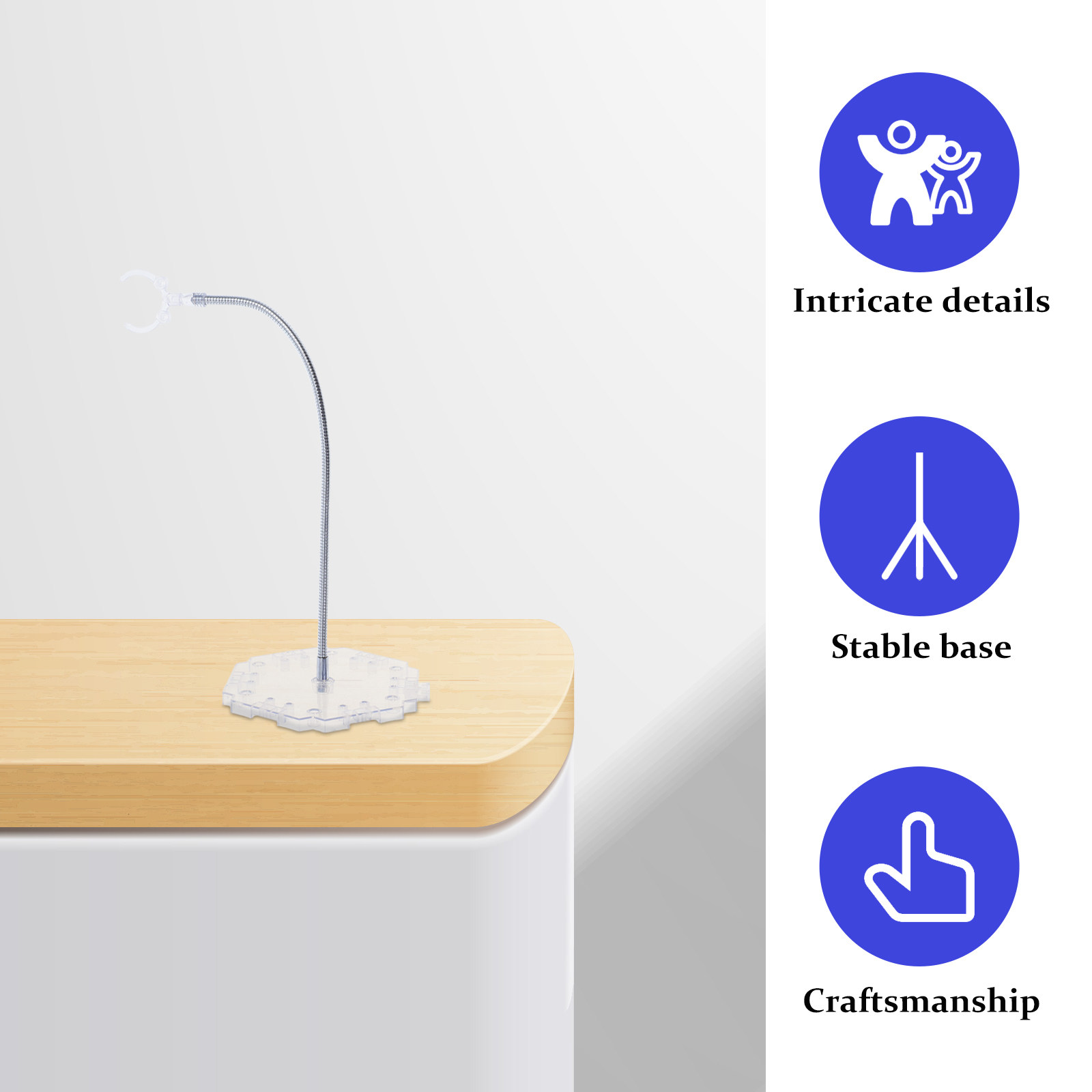 Soporte ajustable transparente - Action Figure Stand reseña y precio