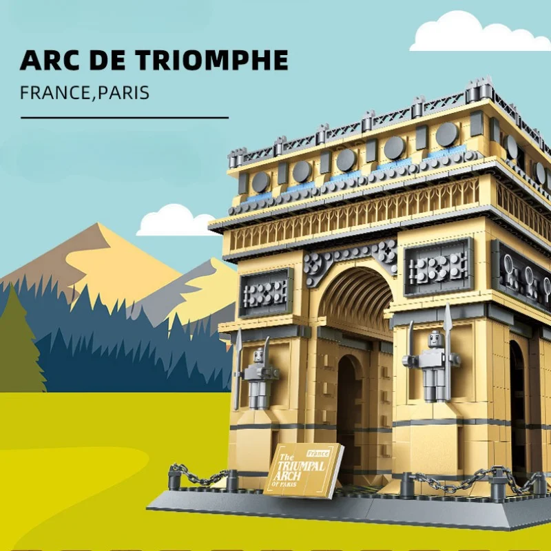 Arco Triumphal de Francia, blo - Lego Set Creator reseña y precio